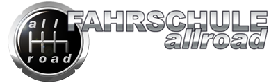 FAHRSCHULE allroad Logo mit Schriftzug